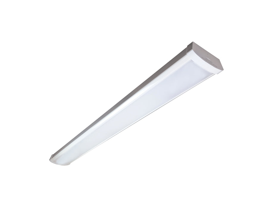 RDA Lighting SMW4N-LED48-B-VK-WHT-DIM-FR 4 Foot LED Surface Mount Wrap 46W CCT Selectable 3500K/4000K/5000K 120-277V Dimmable White (#052650)