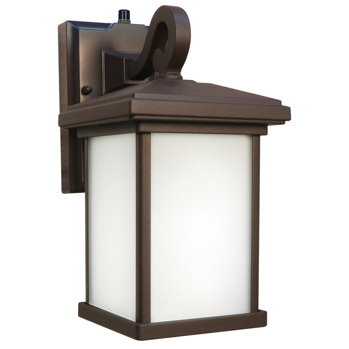 Feit Electric 11 Inch OneSync Landscape 120V Bronze Square Decorative Lantern CCT Selectable 2700K-6500K (LAN11SQ/SYNC/BZ)