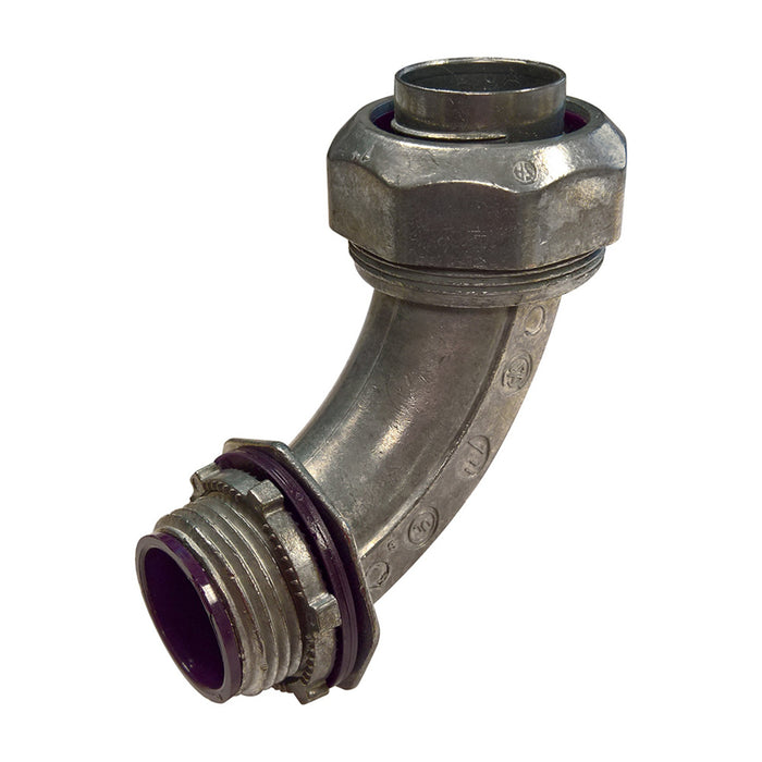 Southwire Madison 2-1/2 Inch Insulated Straight Liquid Tight Connector 3-Piece (LQA-1250-I)