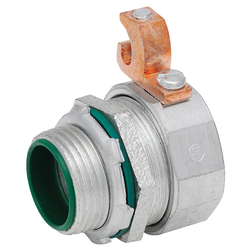 Southwire Madison 6 Inch Liquid Tight Connector Malleable - Insulated With Aluminum Lug (MSTR-600-A)