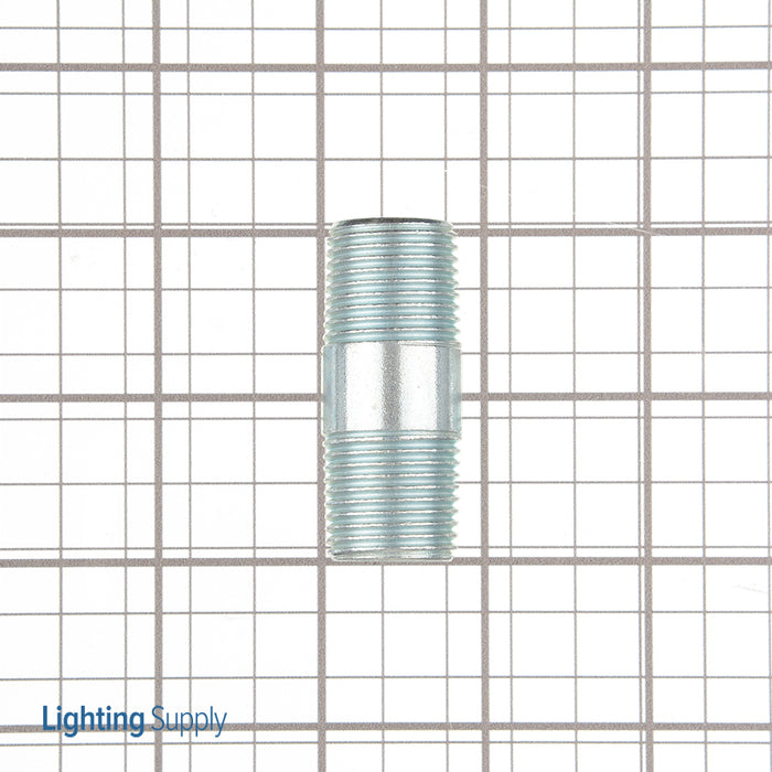 Southwire Garvin 2 Inch Long 1/2 Inch Galvanized Rigid Conduit Pipe Nipple (RN50200)