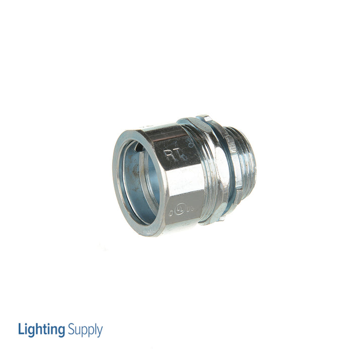 Southwire Garvin 3/4 Inch Zinc Plated Steel Compression Connector (RT75)