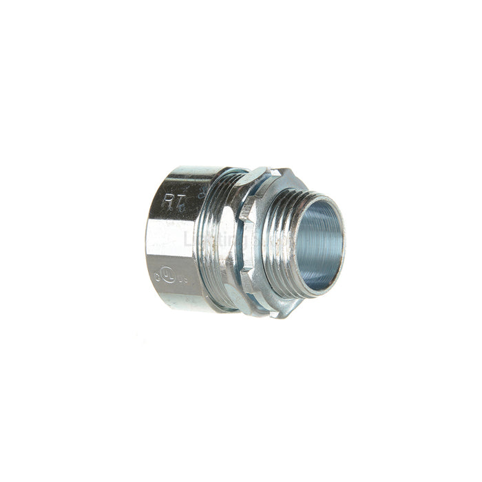 Southwire Garvin 3/4 Inch Zinc Plated Steel Compression Connector (RT75)