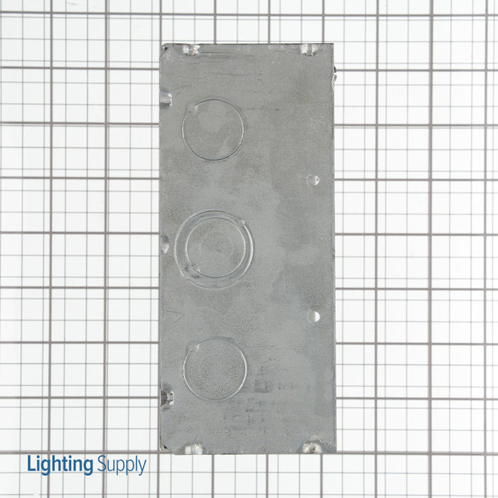 Southwire Garvin 6 Square Junction Box 2-1/2 Inch Deep 1/2 And 3/4 Inch Knockouts (6250-S)