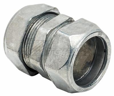 Southwire TOPAZ 1-1/2 Inch EMT Compression Coupling (665)