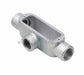 Southwire TOPAZ 1-1/2 Inch Rigid Conduit Body Threaded T Type - Malleable Iron (T5M)