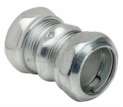 Southwire TOPAZ 1-1/4 Inch EMT Compression Coupling Steel (664S)