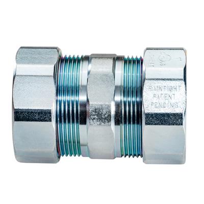 Southwire TOPAZ 1-1/4 Inch Rigid Raintight Coupling Steel (254SRT)