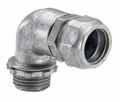 Southwire TOPAZ 1 Inch EMT Compression 90-Degree Connector (433)