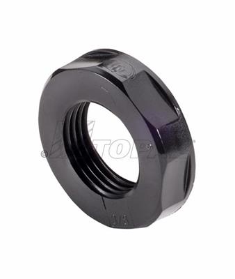 Southwire TOPAZ 1 Inch Nylon Locknut Black (NLN1B)