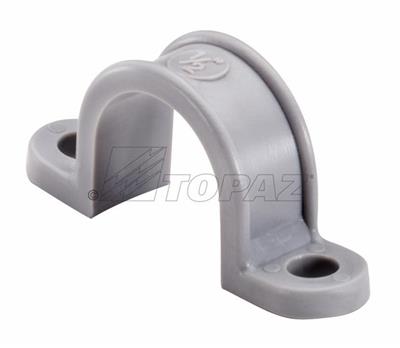 Southwire TOPAZ 1 Inch PVC 2-Hole Strap (1063)