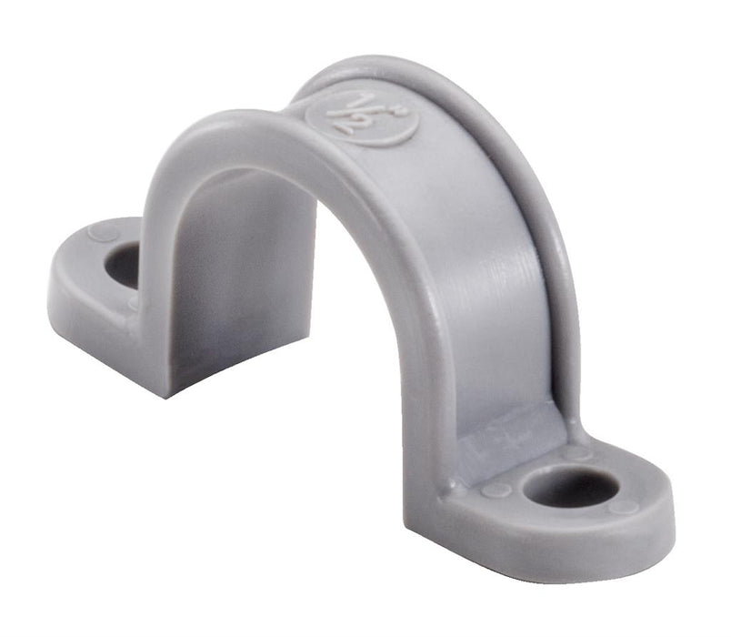 Southwire TOPAZ 1 Inch PVC 2-Hole Strap (1063)