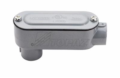 Southwire TOPAZ 1 Inch Rigid Conduit Body Threaded LB Type With Cover And Gasket (LB3CG)