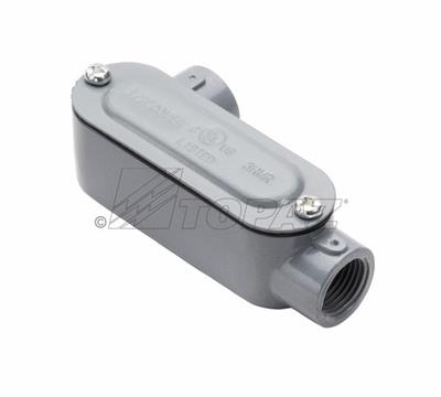 Southwire TOPAZ 1 Inch Rigid Conduit Body Threaded LL Type With Cover And Gasket (LL3CG)
