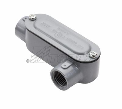 Southwire TOPAZ 1 Inch Rigid Conduit Body Threaded LL Type With Cover And Gasket (LL3CG)