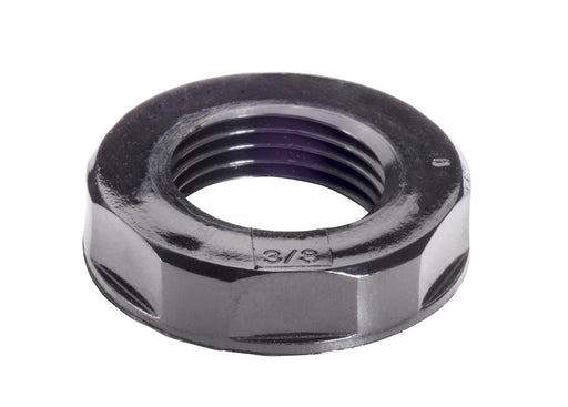 Southwire TOPAZ 1/2 Inch Nylon Locknut Black (NLN12B)