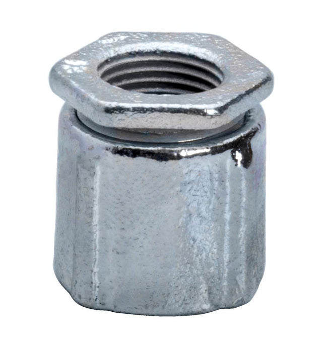 Southwire TOPAZ 1/2 Inch Rigid 3-Piece Coupling Malleable Iron Hot Dip Galvanized (851HDG)