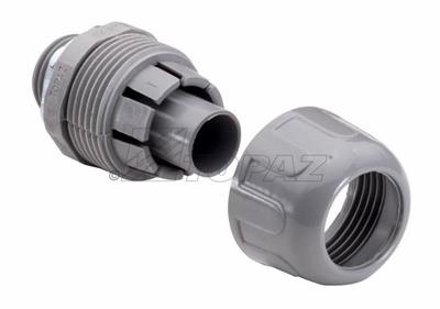 Southwire TOPAZ 1/2 Inch Straight Liquidtight Connector Plastic (P471)