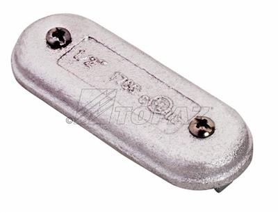 Southwire TOPAZ 2-1/2-3 Inch Form 7 Gray Iron Cover With Gasket (777G)