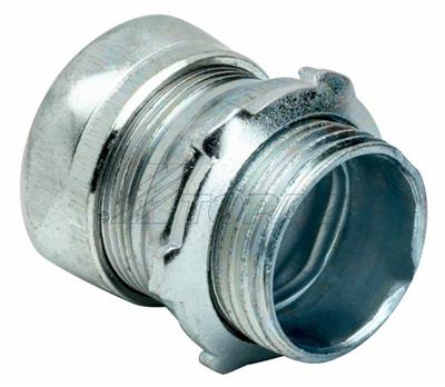 Southwire TOPAZ 2-1/2 Inch EMT Compression Steel Connector (657S)