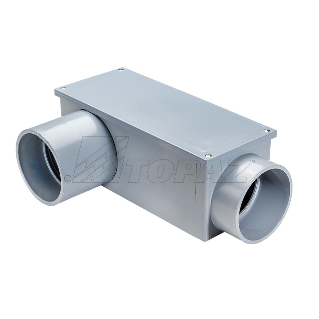 Southwire 1167 TOPAZ 2-1/2 Inch PVC LR Type Conduit Body — Lighting Supply