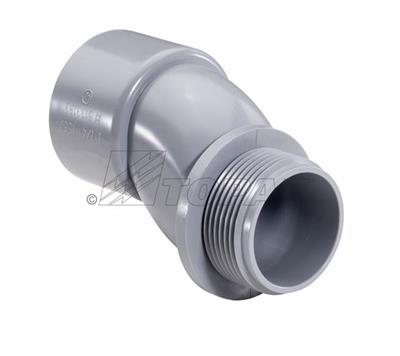 Southwire 1096 TOPAZ 2 Inch PVC Meter Offset — Lighting Supply