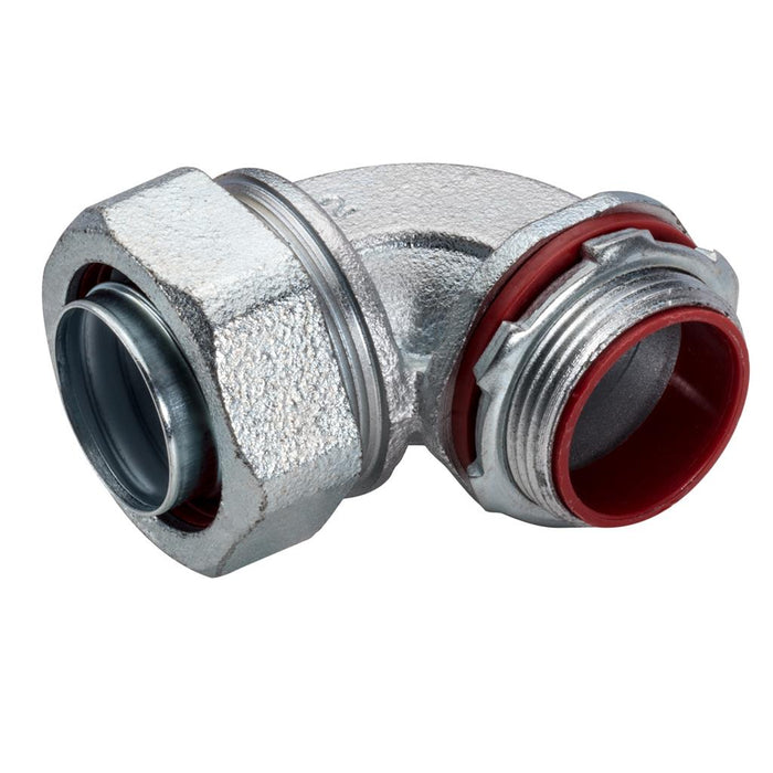 Southwire TOPAZ 3 Inch 90-Degree Liquidtight Malleable Hot Dip Galvanized Connector (498HDG)