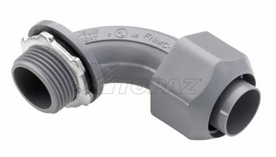 Southwire TOPAZ 3/4 Inch 90-Degree One Piece Liquidtight Connector (1522)