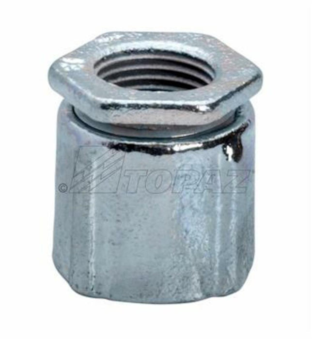 Southwire TOPAZ 4 Inch Rigid 3-Piece Coupling Malleable Iron Hot Dip Galvanized (860HDG)
