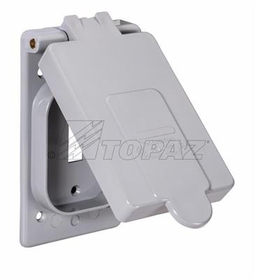 Southwire TOPAZ Weatherproof Box Cover-Switch Cover (1315)