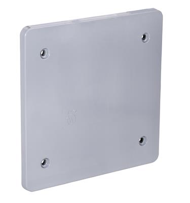Southwire TOPAZ Weatherproof Box Cover Two-Gang Blank (1314)