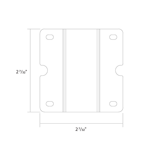 RAB SR Joint Bracket No Wired For 2-3-4 And 8 Foot Strip Lights (SR-JOINT-BRACKET-G2)