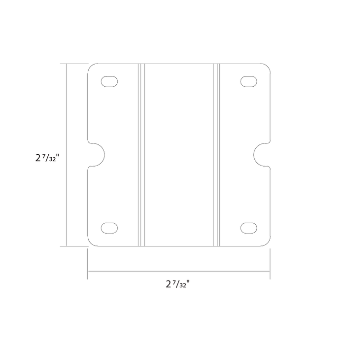 RAB SR Joint Bracket No Wired For 2-3-4 And 8 Foot Strip Lights (SR-JOINT-BRACKET-G2)