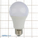 Standard 12V-34V AC/DC 6W LED A19 Bulb CCT 2700K 600Lm Replaces 50-75W A19 Incandescent Bulb (LED-A19/6W/12-34V)