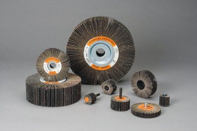 3M - 42537 Standard Abrasives A/O Flap Wheel 661606 6 Inch X 2 Inch X 1 Inch 80 (7000122216)