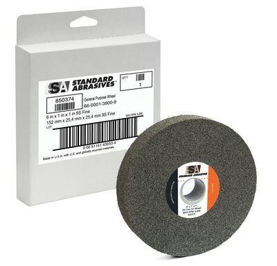 3M - 37100 Standard Abrasives GP Wheel 852393 8 Inch X 1 Inch X 3 Inch 7S Fin (7010330360)