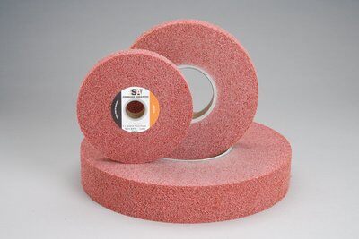 3M - 37124 Standard Abrasives Metal Finishing Wheel 859182 6 Inch X 1 Inch X 1 Inch 6A Medium (7010368688)
