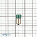 Standard Green 36V-130V T5.5 Single Contact Bayonet (BA15S) Base Miniature LED Bulb (T5.5SC/GR/36V-130V)