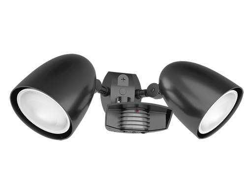 RAB LED Outdoor Sensor Lights With STL110HB Sensor And 2 CCT Selectable PAR38 Lamps 38W 3000K/4000K/5000K E26 Base 90 CRI 3600Lm Kit (STL110HB/L)