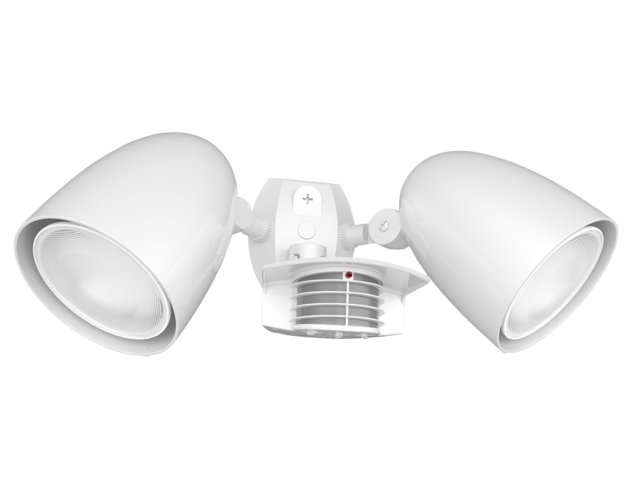 RAB LED Outdoor Sensor Lights With STL200HBW Sensor And 2 CCT Selectable PAR38 Lamps 38W 3000K/4000K/5000K E26 Base 90 CRI 3600Lm Kit (STL200HBW/L)