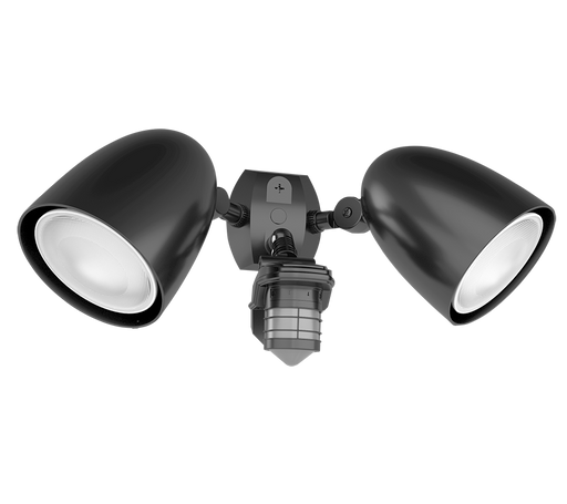 RAB LED Outdoor Sensor Lights With STL360H Sensor And 2 CCT Selectable PAR38 Lamps 38W 3000K/4000K/5000K E26 Base 90 CRI 3600Lm Kit (STL360HB/L)