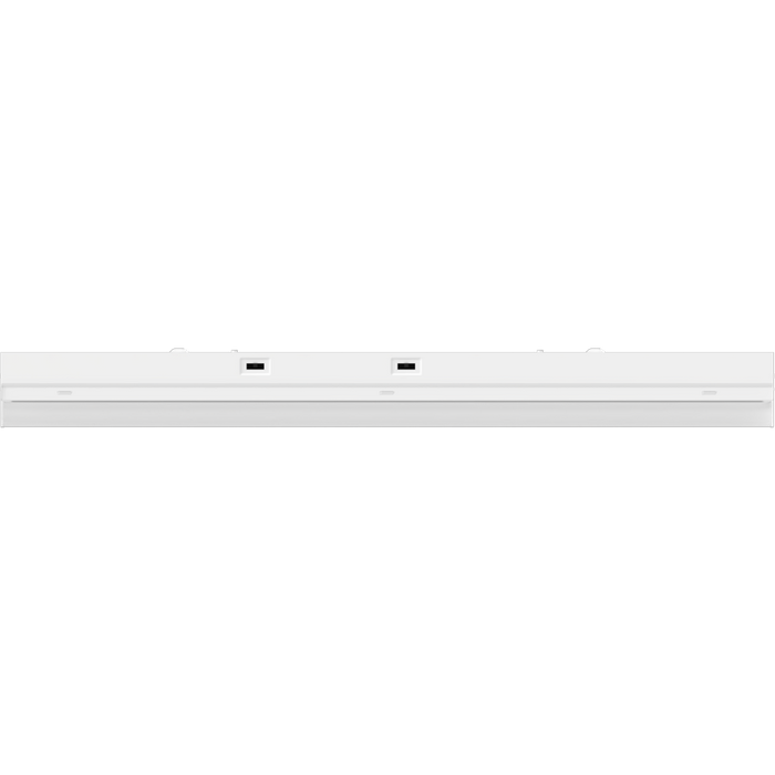 RAB LED Strip Light 2 Foot Wattage/CCT Selectable 20W/15W/10W 3500K/4000K/5000K Double Tubes 120-277V White (STRP2H)
