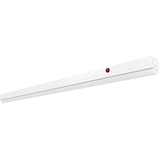 RAB LED Strip Light 4 Foot Wattage/CCT Selectable 20W/15W/10W 3500K/4000K/5000K Single Tube White Battery Backup 120-277V (STRP4/E)