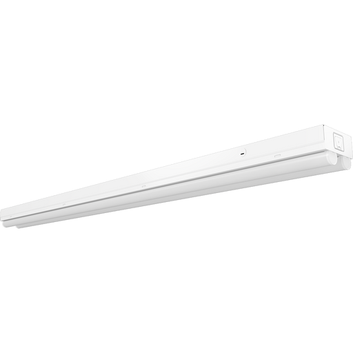 RAB LED Strip Light 4 Foot Wattage/CCT Selectable 40W/30W/20W 3500K/4000K/5000K Double Tubes 120-277V White (STRP4H)