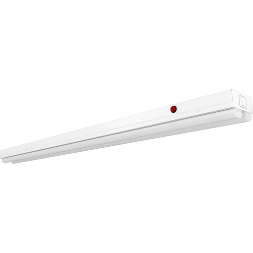 RAB LED Strip Light 4 Foot Wattage/CCT Selectable 40W/30W/20W 3500K/4000K/5000K Double Tubes White Battery Backup 120-277V (STRP4H/E)