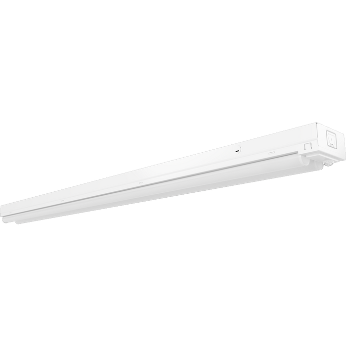 RAB LED Strip Light 4 Foot Wattage/CCT Selectable 40W/30W/20W 3500K/4000K/5000K Double Tubes White PIR Sensor 120-277V (STRP4H/PIR)