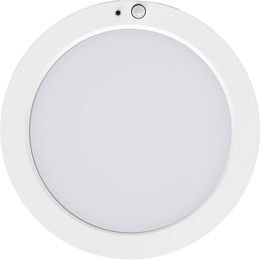 RAB 7 Inch Slim Round LED Surface Mount Downlight 14W CCT Selectable 2700K/3000K/3500K/4000K/5000K 90 CRI PIR Sensor (SUMO-R-7/PIR)