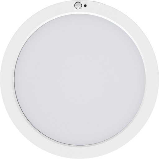 RAB 9 Inch Slim Round LED Surface Mount Downlight 18W CCT Selectable 2700K/3000K/3500K/4000K/5000K 90 CRI PIR Sensor (SUMO-R-9/PIR)