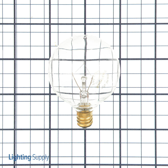 Sunlite 15G16.5/CL/12PK Incandescent 15W 105Lm 2600K G16.5 Lamp 12 Pack (40148-SU)