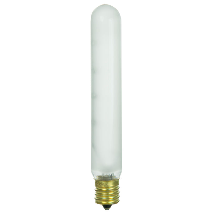 Sunlite 20T6.5/FR/N Incandescent 3200K 120V 20W 90Lm Tubular T6.5 Intermediate E17 Dimmable (01955-SU)